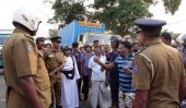 Policeman attacked in Kilinochchi (pics)