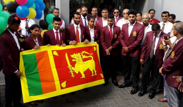 SL contingent leaves for 2016 Olympics