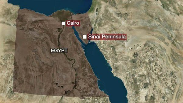 Russian airliner crashes in central Sinai