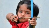 Indian two-year-old sets national archery record