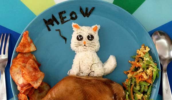 Mom makes cutest food art for kids