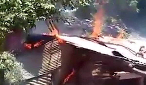 Buddhist temple employee given bail over Hindu temple fire – VIDEO