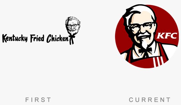 Famous logos Then &amp; Now