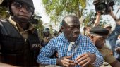 Mr Besigye has been repeatedly arrested during the election period