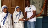 World T20 winners donate to Mother Teresa&#039;s charity