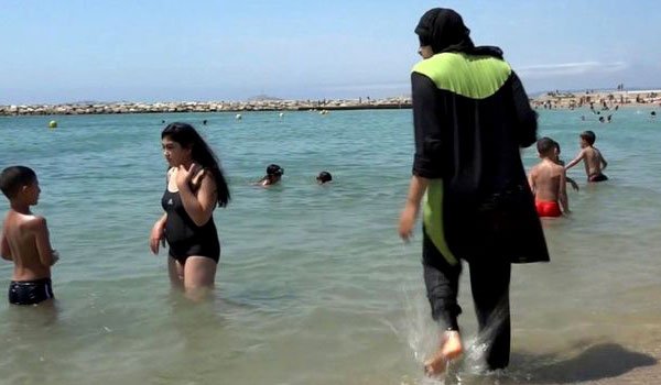 Burkini ban follows Corsica beach brawl