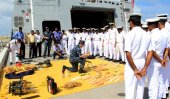 USS New Orleans sharing knowledge with Sri Lanka Navy