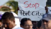 Port city project to resume in May
