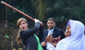 Samantha Power plays elle in Jaffna (pics)