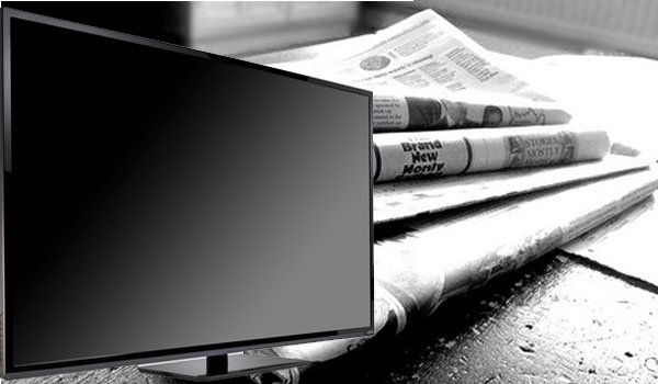 Electronic media to have newspapers &amp; vice versa to be banned!