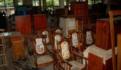 Port carpentry workshop makes furniture for personal use