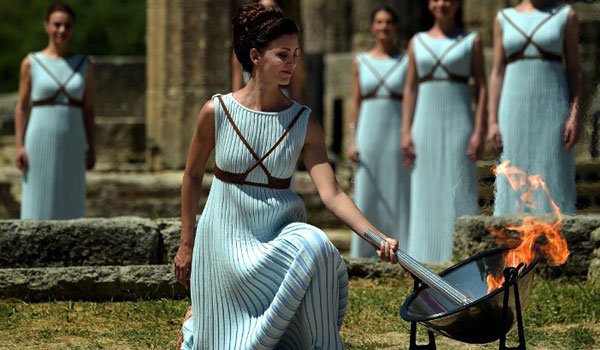 Olympic torch begins journey to Rio