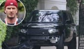 David Beckham involved in car crash