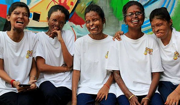 Cafe managed by acid attack victims