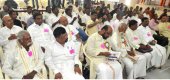 Participants at the special conference of International Movement for Tamil Culture, in Puducherry on Saturday.— Photo: S.S. Kumar