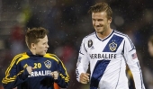 Beckham&#039;s son signed up by Arsenal