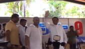 President appears on Duminda&#039;s stage (Video)