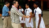 US embassy discusses school &amp; hospital renovations in South, East