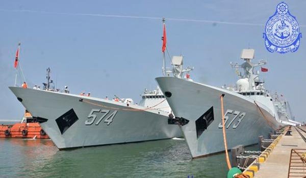 Chinese navy ships start Sri Lanka tour