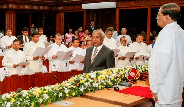 Cabinet ministers swear in (pics)