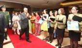 Ranil arrives in China (Pics)
