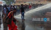Police use tear gas, water cannon on protesters (Pics)