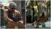 Sonu Nigam becomes street musician (video)