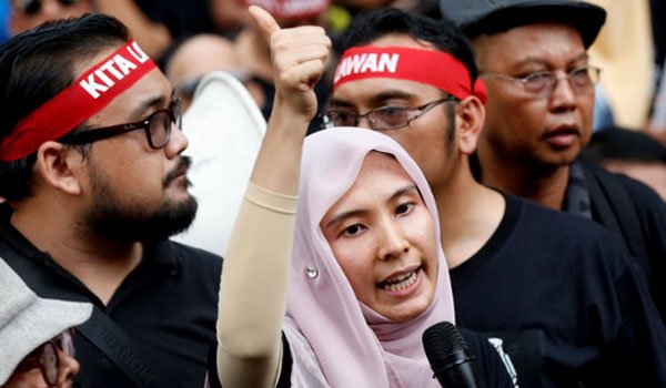 Malaysian Opp. leader’s daughter arrested