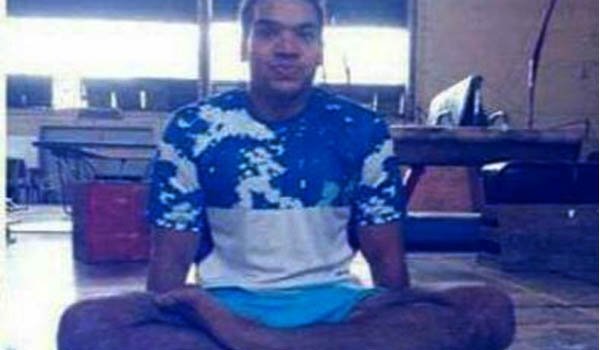 Namal teaches yoga to other inmates