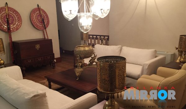 Mahinda responds to ‘bunker palace’ at President’s House