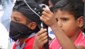 Black flag protest in Vavuniya