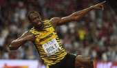 Bolt beats Gatlin for sprint double