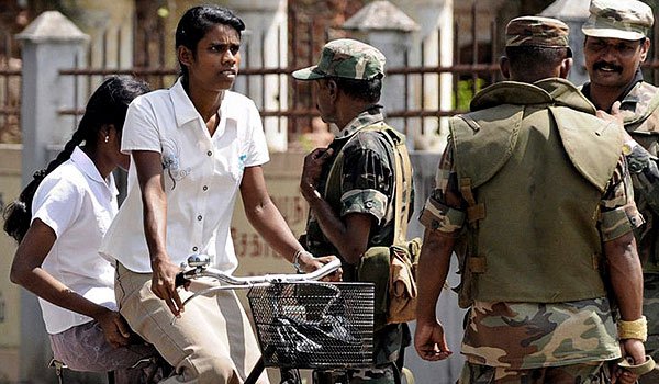 Sri Lanka deploy Security officers within Tamil majority campus