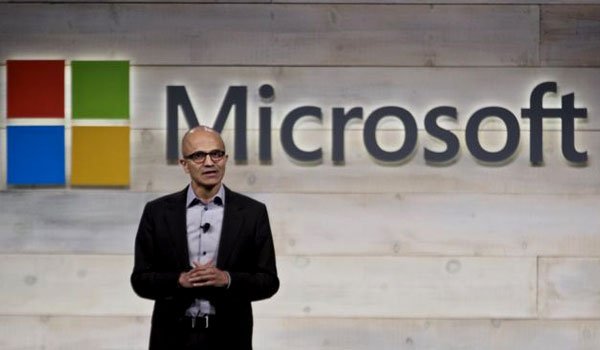 Microsoft sees shares hit record high