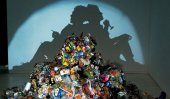 Mind-boggling shadow art from trash sculptures