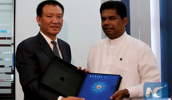 Xinhua ready to expand cooperation with Sri Lankan media: vice president