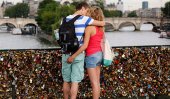 Love locks removed from bridge in France