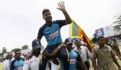 Sanga leaves for England