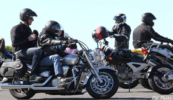 Problems for motorcyclists due to helmet ban