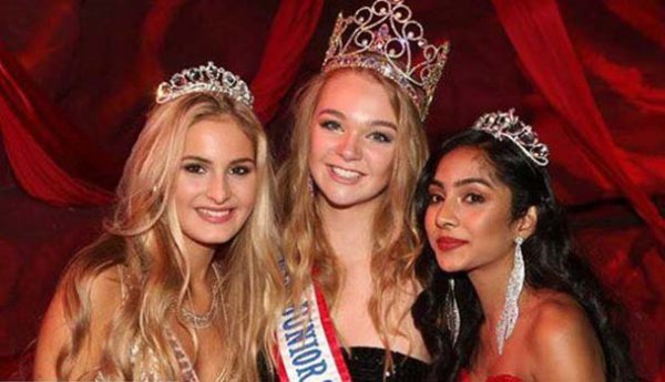 Girl with Lankan parents 3rd at Miss Junior Teen Great Britain