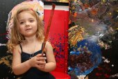 Meet the 7-yr old professional art critique (Video)