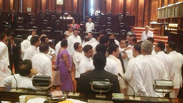 Parliament heated over Thajudeen case (video)