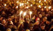Thousands mourn Denmark shooting victims