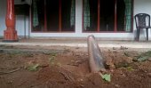 Damage to houses near Salawa Army camp (pictures)