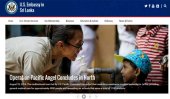 US Embassy launches new website