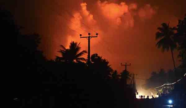 Cause for ammo dump blast still unknown