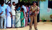 Enthusiastic, peaceful voting