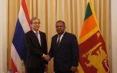 Thai deputy PM in the island