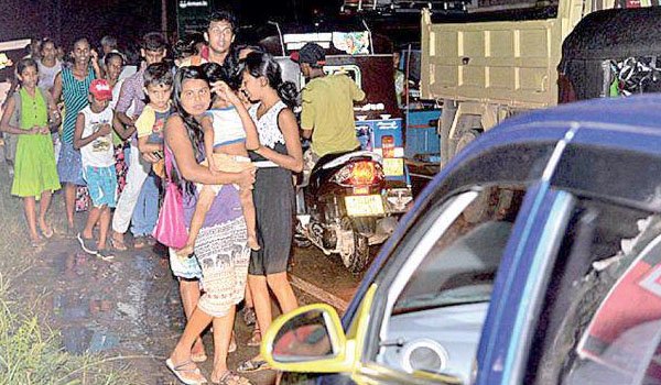 Road opened only for essential vehicles at Salawa