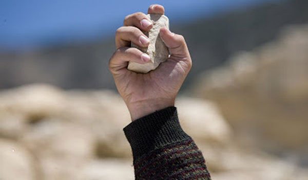 ‘Let him who is without sin cast the first stone’